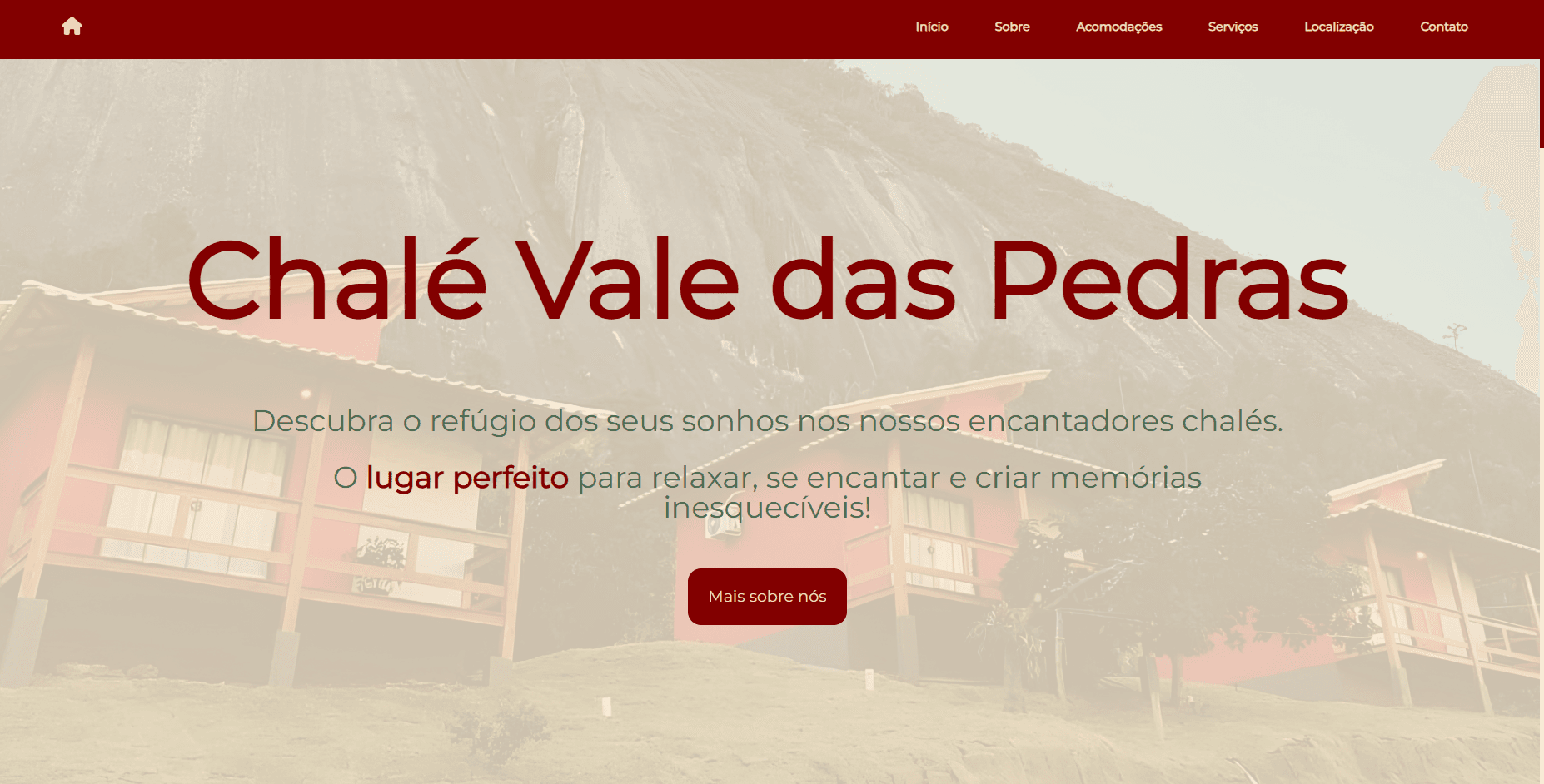 Chalé Vale das Pedras